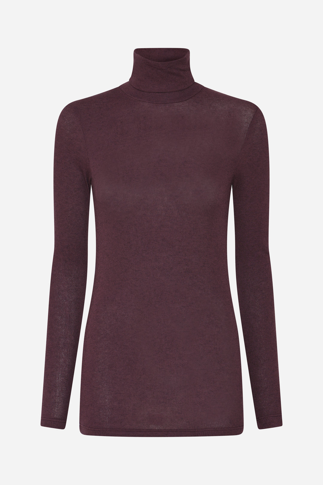 Bruuns Bazaar Women AngelaBB Roll neck T-shirts Bordeaux