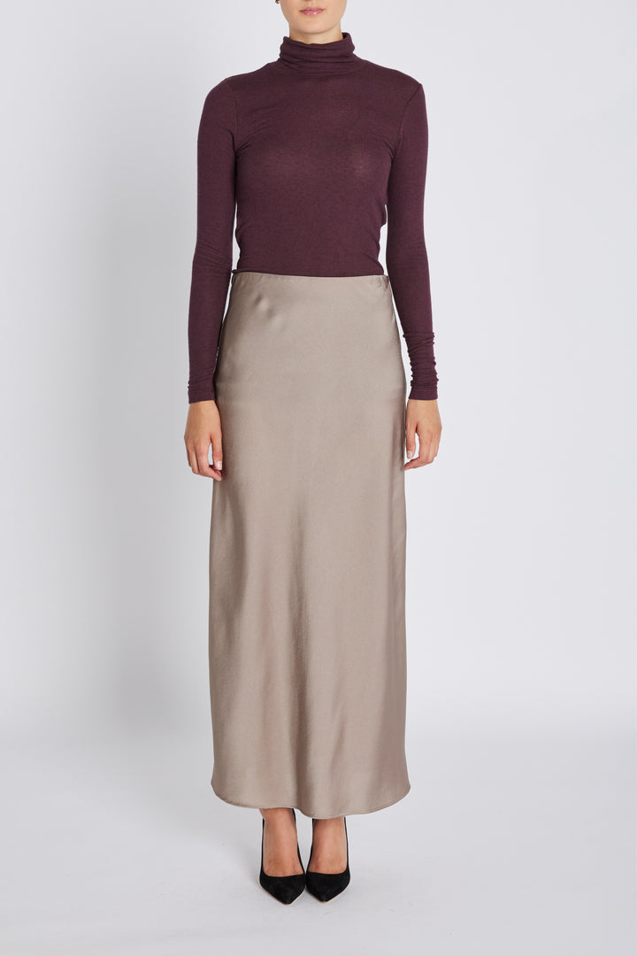 Bruuns Bazaar Women AngelaBB Roll neck T-shirts Bordeaux