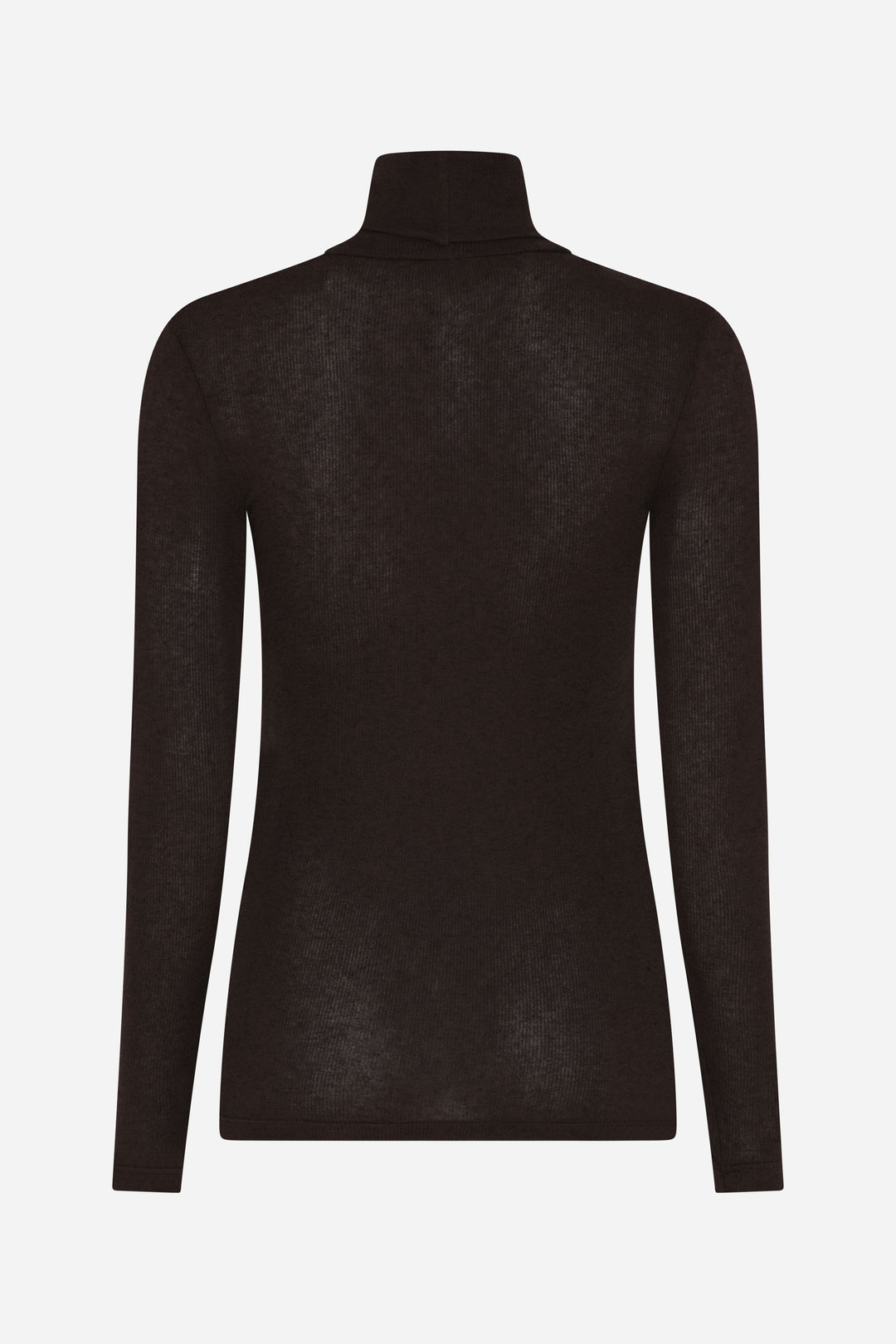 Bruuns Bazaar Women AngelaBB Roll neck T-shirts Dark Brown