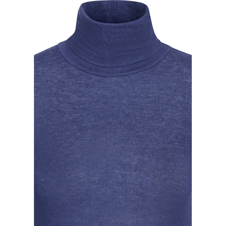 Bruuns Bazaar Women AngelaBB Roll neck T-shirts Medieval Blue