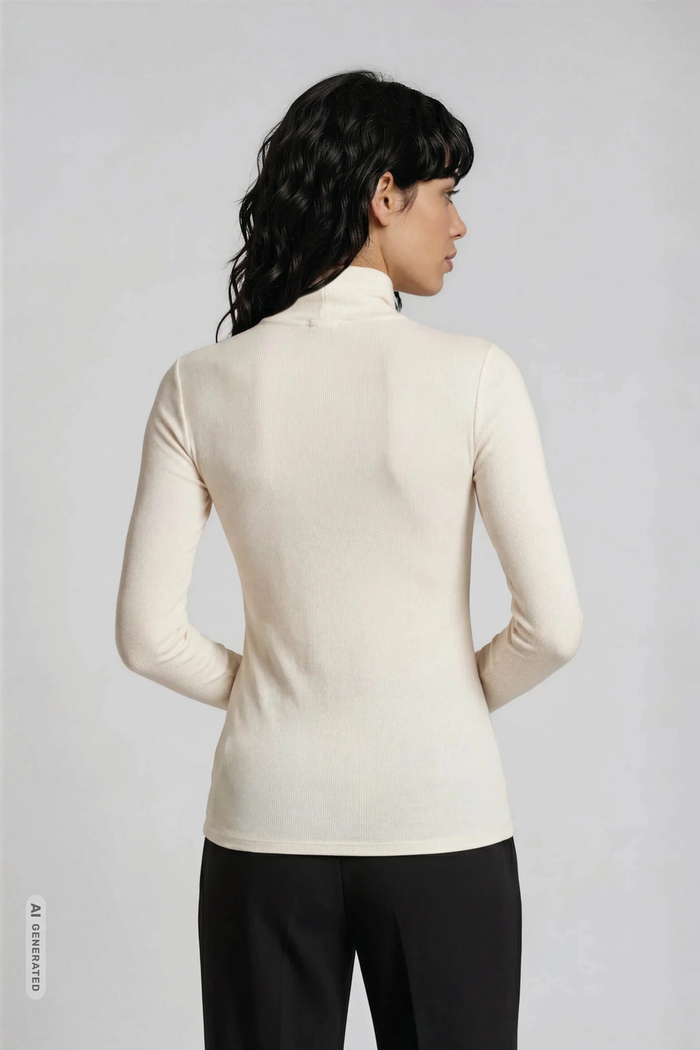 Bruuns Bazaar Women AngelaBB Roll neck T-shirts Snow White