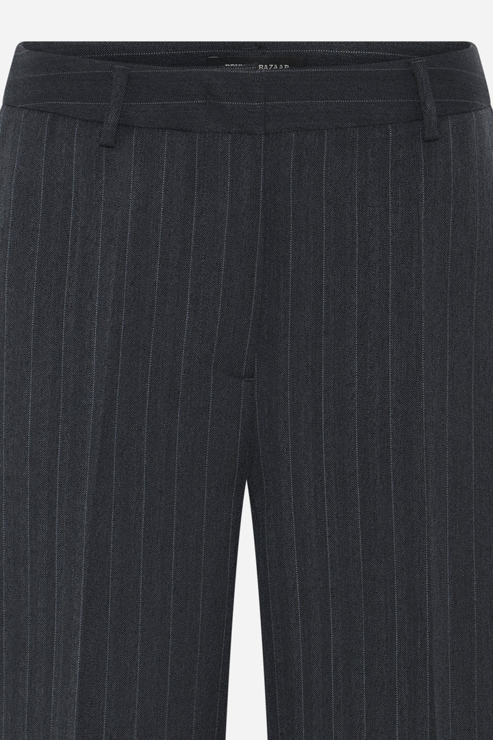 Bruuns Bazaar Women ApricotBBEleza pants Pants Herringbone blue pin stripe