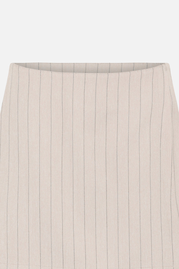 Bruuns Bazaar Women ApricotBBErica skirt shorts Shorts Light Grey stripes