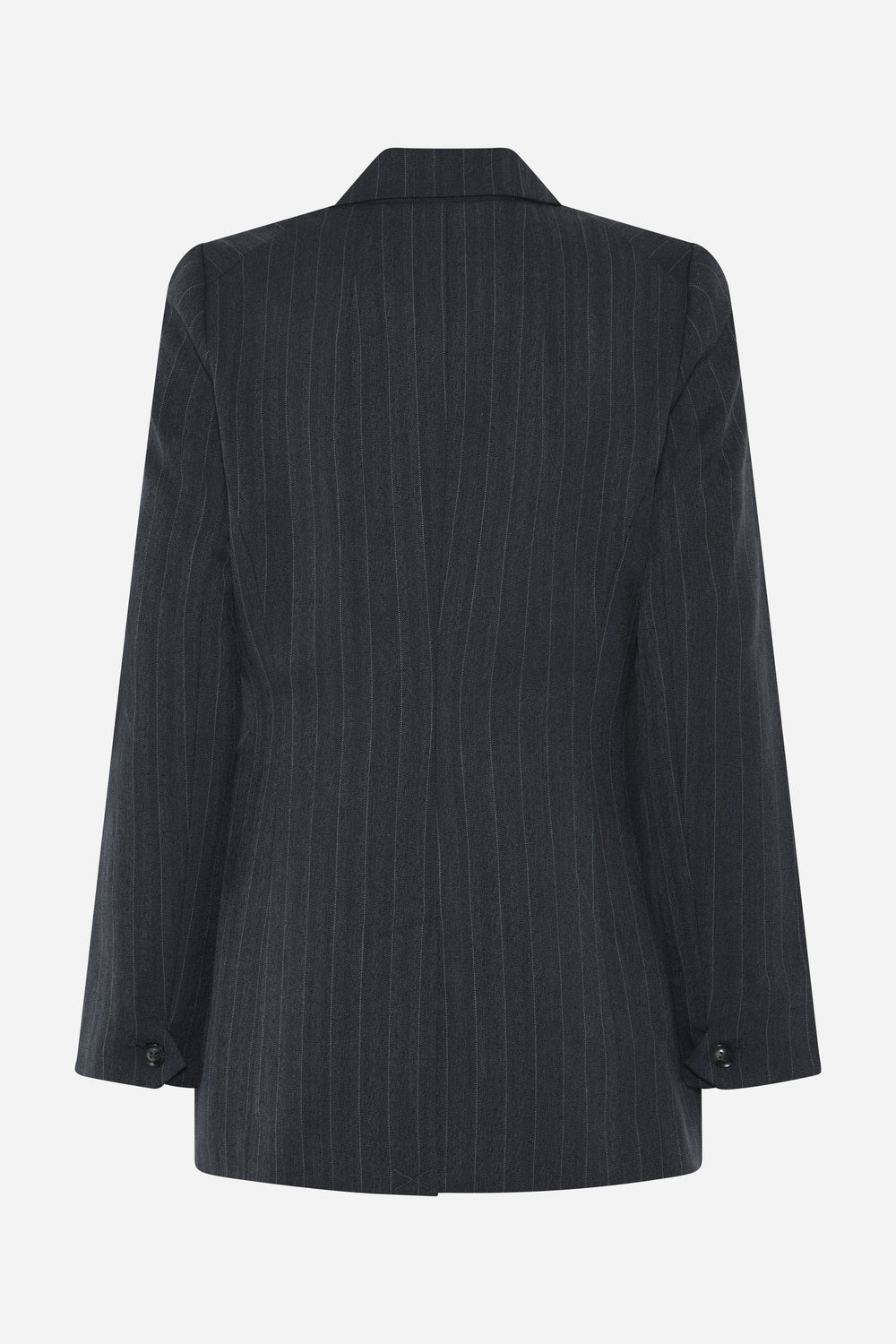Bruuns Bazaar Women ApricotBBLinda blazer Blazer Herringbone blue pin stripe