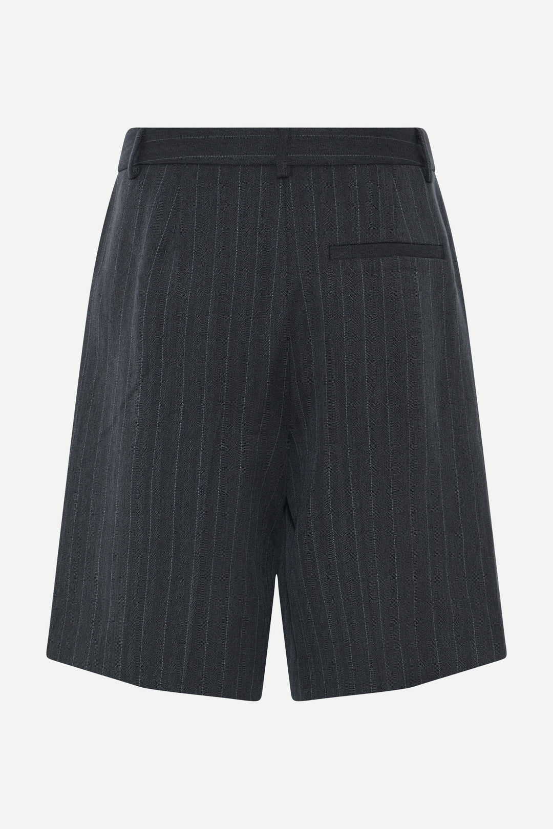Bruuns Bazaar Women ApricotBBWinni shorts Shorts Herringbone blue pin stripe