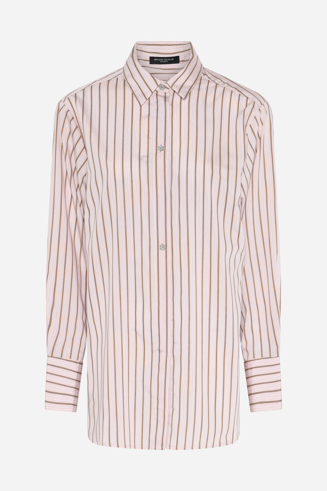 Bruuns Bazaar Women ArengaBBYina shirt Shirts Primrose Pink stripe