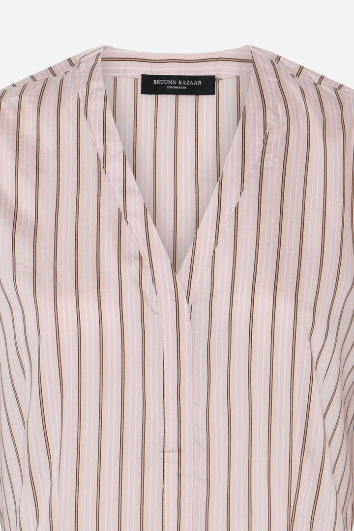 Bruuns Bazaar Women ArengaBBZea shirt Shirts Primrose Pink stripe