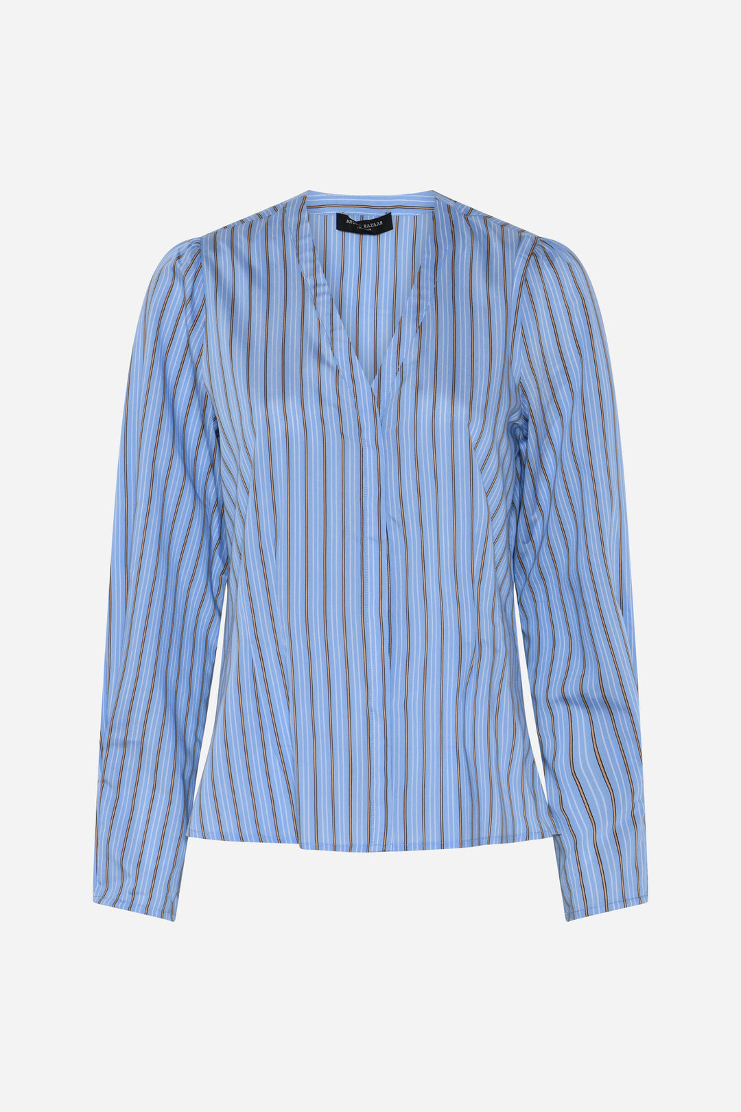 Bruuns Bazaar Women ArengaBBZea shirt Shirts Sky Blue stripe