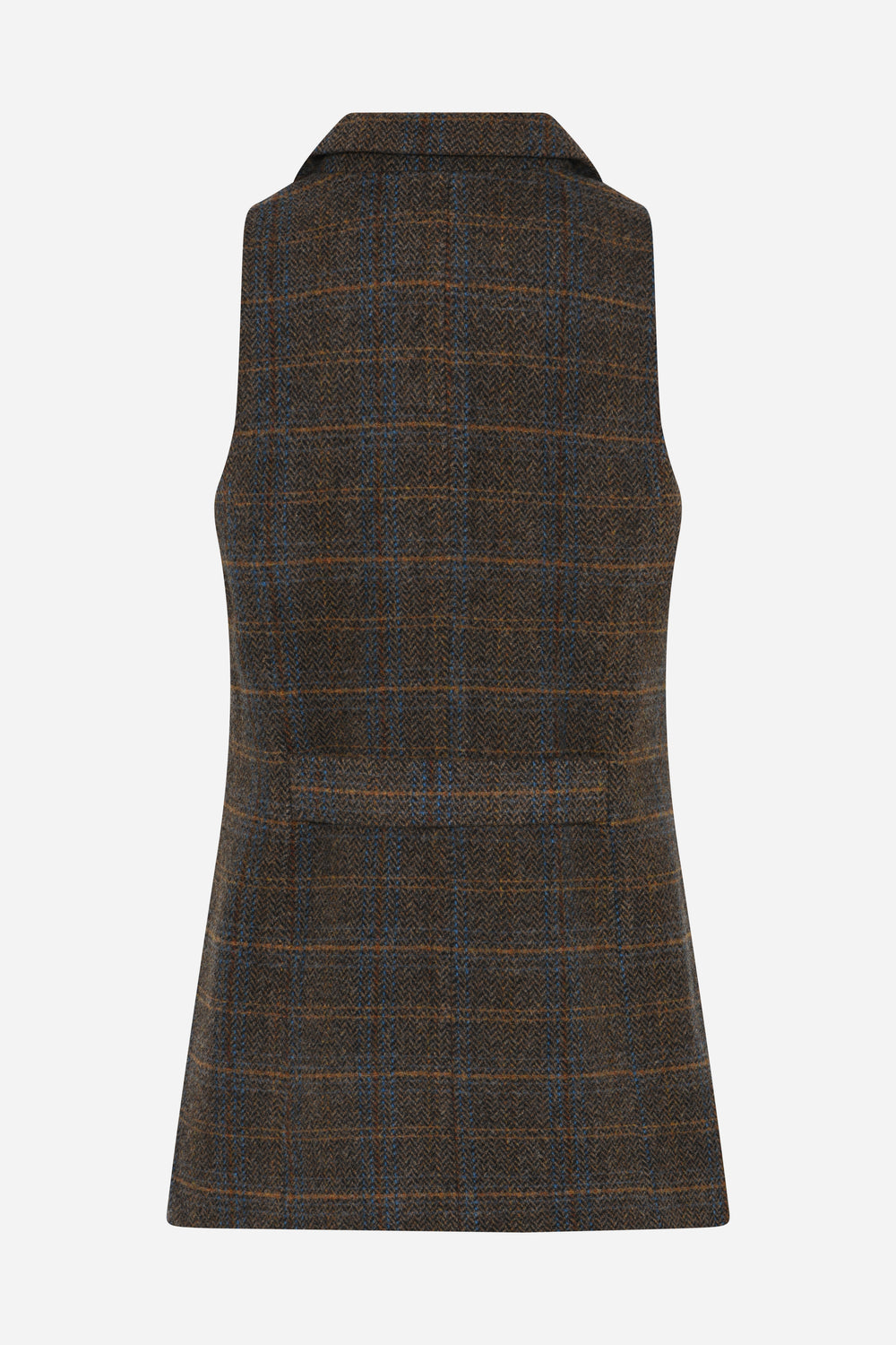 Bruuns Bazaar Women AroniaBBLiann waistcoat Vest Brown Check