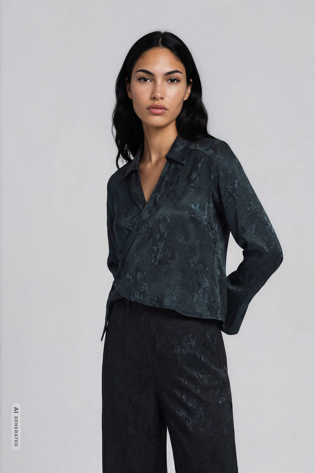 Bruuns Bazaar Women AsteroBBKaisas blouse Blouse Midnight Green