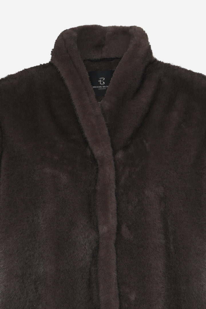 Bruuns Bazaar Women BalakaBBMeri Coat Outerwear Brown