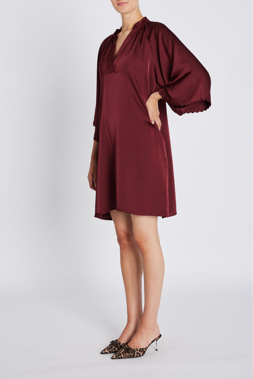 Bruuns Bazaar Women BeckiaBBWendisa dress Dress Burgundy
