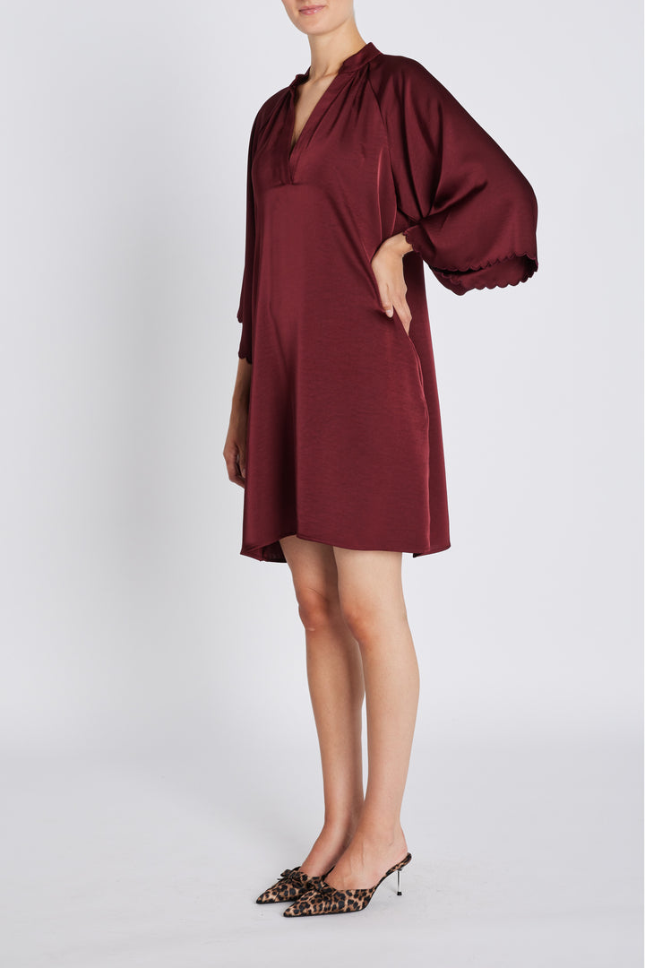 Bruuns Bazaar Women BeckiaBBWendisa dress Dress Burgundy