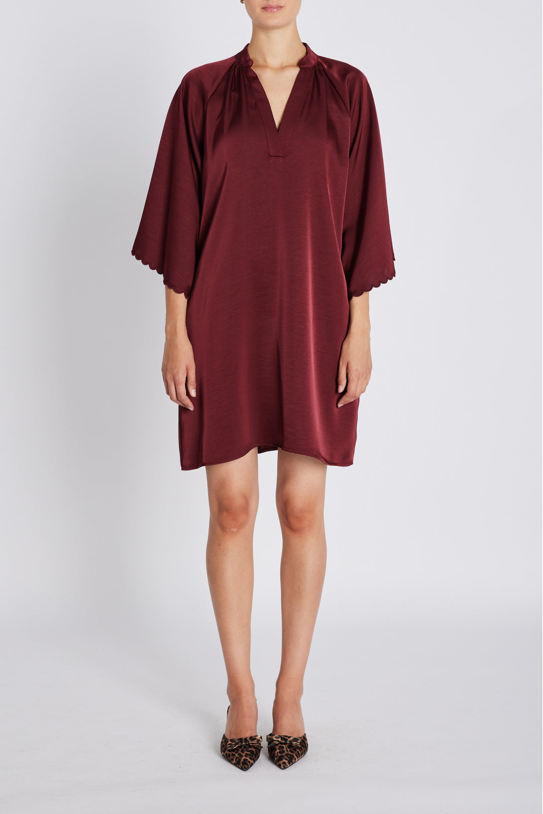 Bruuns Bazaar Women BeckiaBBWendisa dress Dress Burgundy