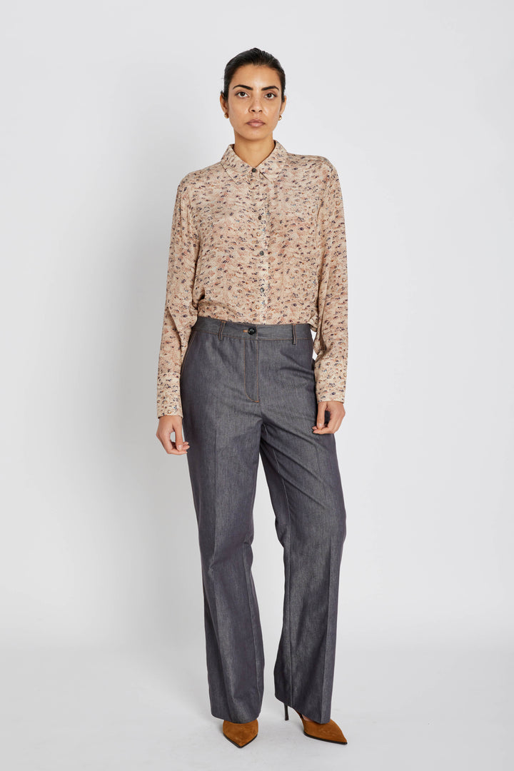 Bruuns Bazaar Women BellisBBEleze pants Pants Blue Denim