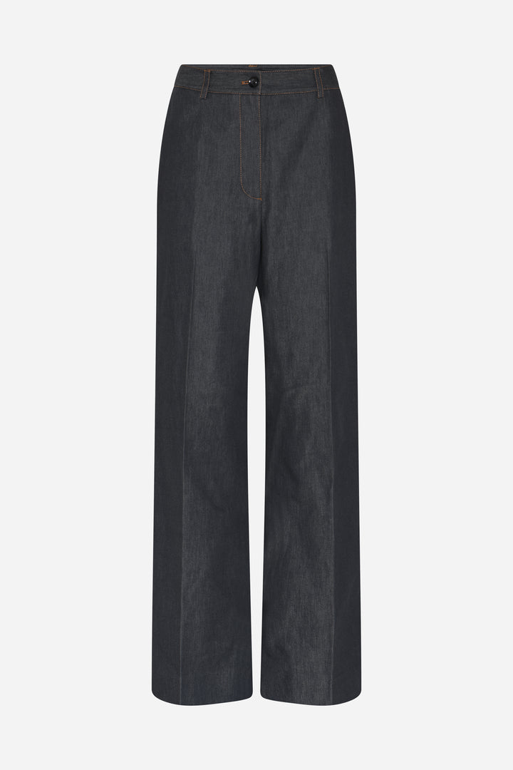 Bruuns Bazaar Women BellisBBEleze pants Pants Blue Denim