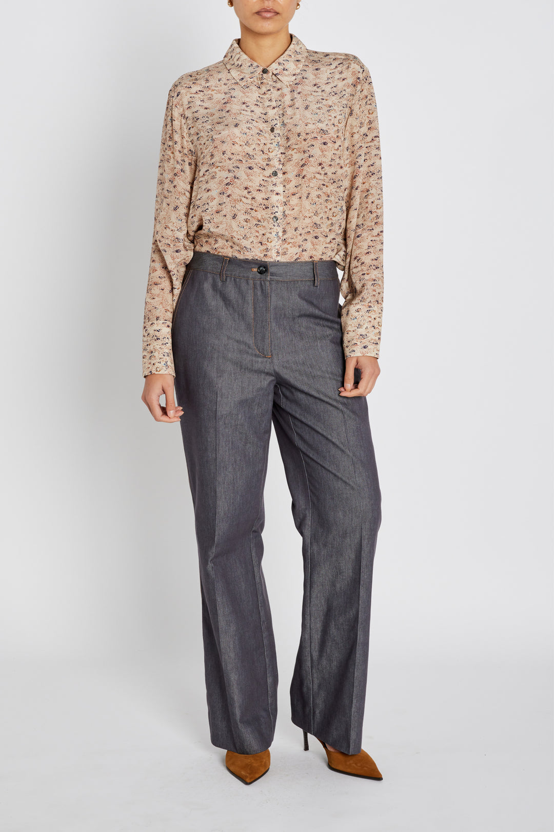 Bruuns Bazaar Women BellisBBEleze pants Pants Blue Denim