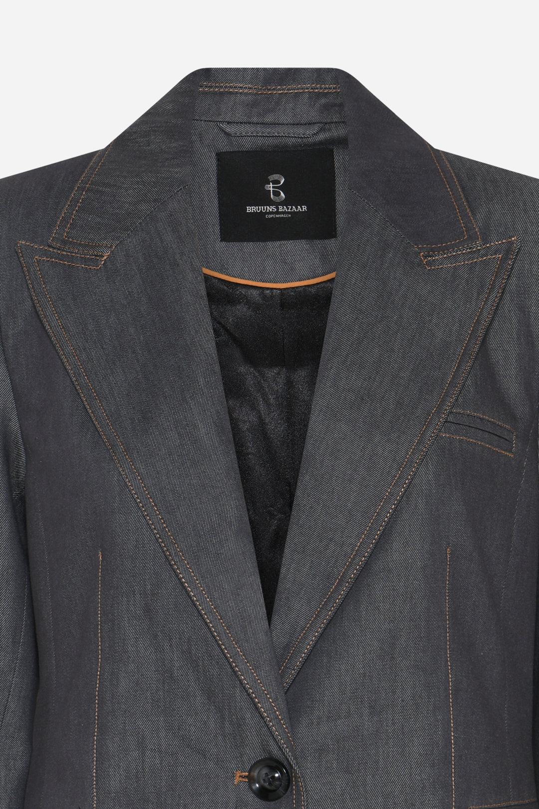 Bruuns Bazaar Women BellisBBTiff Blazer Blazer Blue Denim