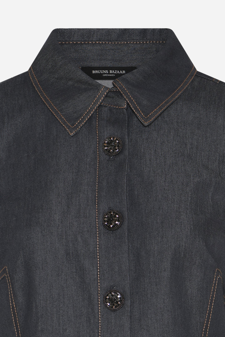 Bruuns Bazaar Women BellisBBZendias dress Dress Blue Denim