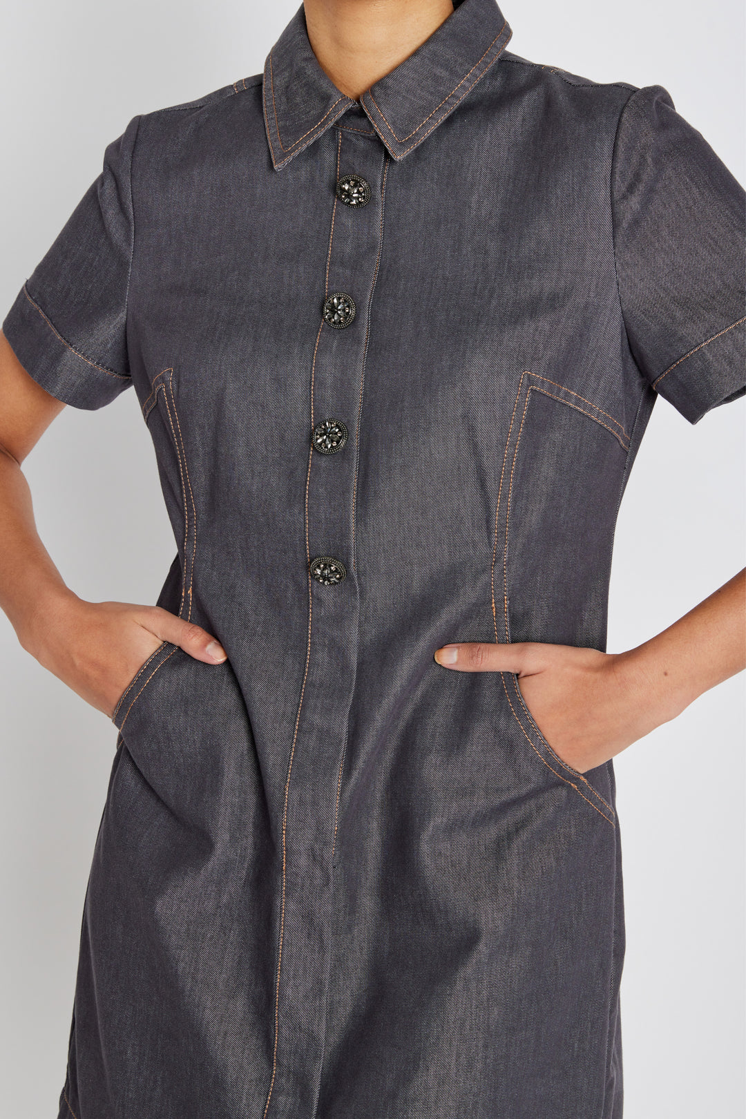 Bruuns Bazaar Women BellisBBZendias dress Dress Blue Denim