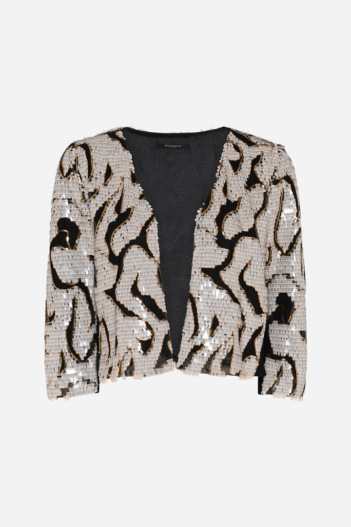 Bruuns Bazaar Women BetelBBLeonis jacket Blazer Black cream