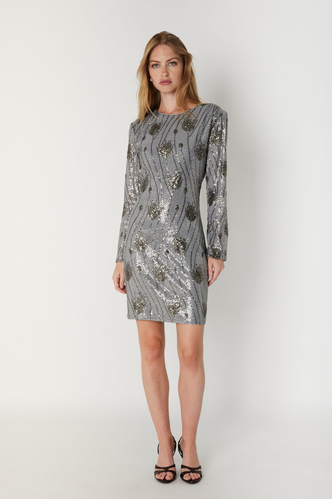 Bruuns Bazaar Women BeyroniaBBDemia dress Dress Grey Silver