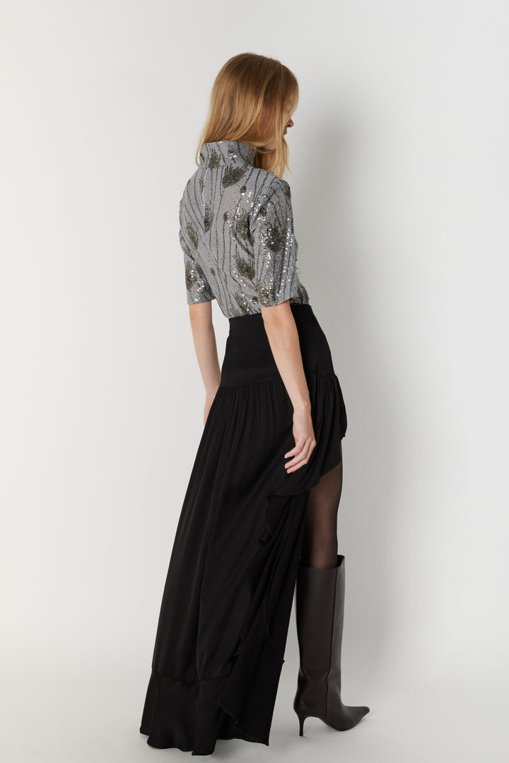 Bruuns Bazaar Women BeyroniaBBTita blouse Blouse Grey Silver
