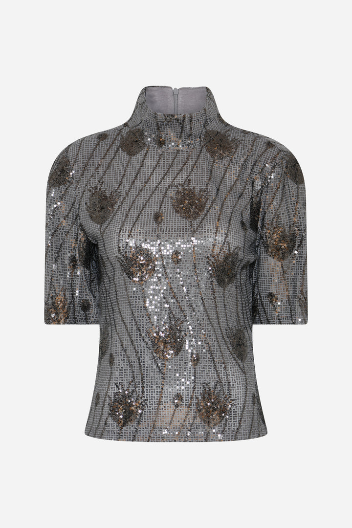 Bruuns Bazaar Women BeyroniaBBTita blouse Blouse Grey Silver