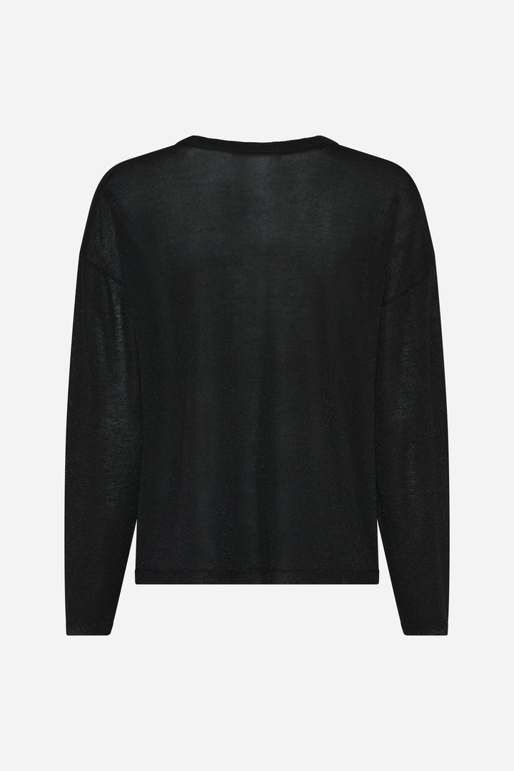 Bruuns Bazaar Women BluebellBBMarlea knit Knit Black with lurex