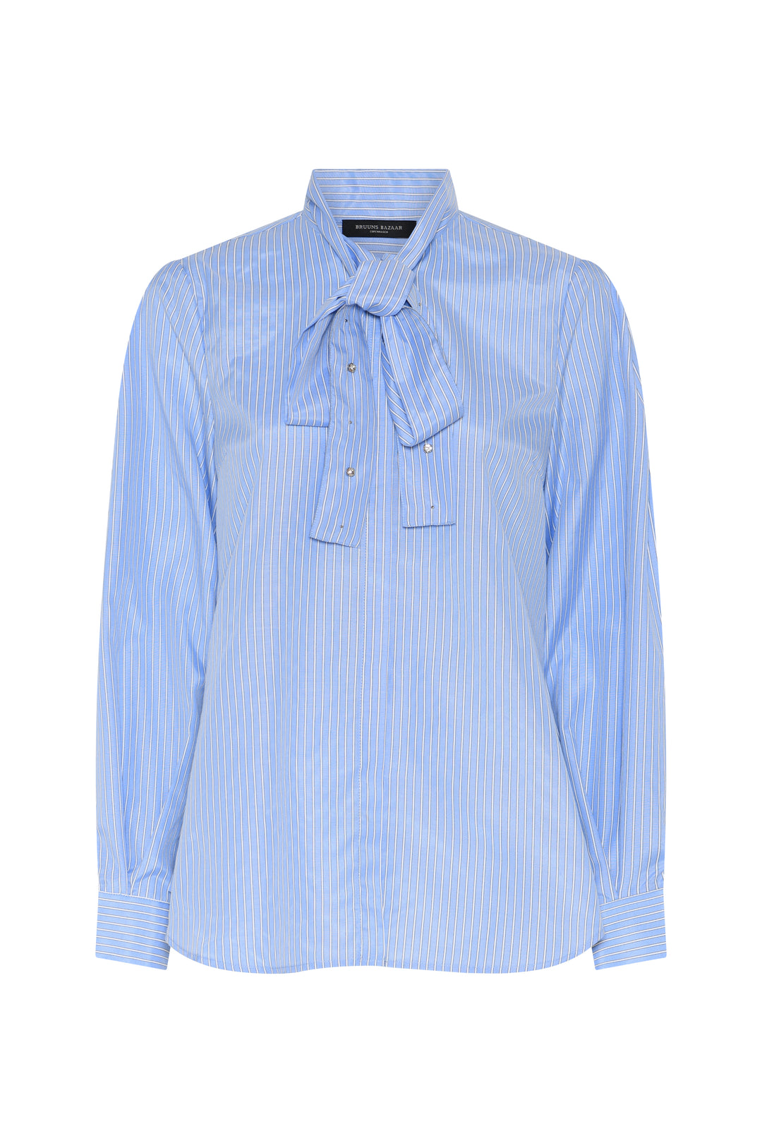 Bruuns Bazaar Women BorassusBBElza shirt Shirts Light blue stripe
