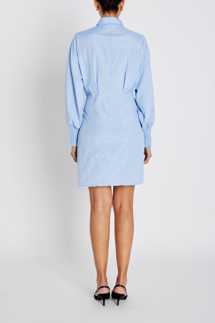 Bruuns Bazaar Women BorassusBBLinne dress Dress Light blue stripe