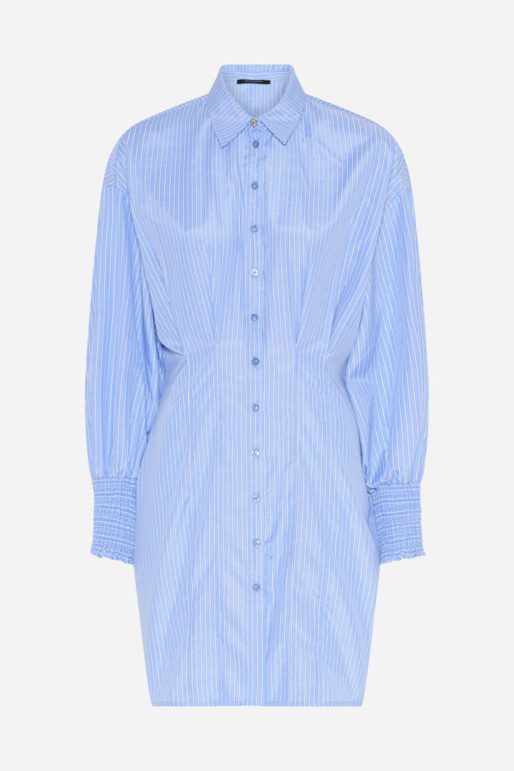 Bruuns Bazaar Women BorassusBBLinne dress Dress Light blue stripe