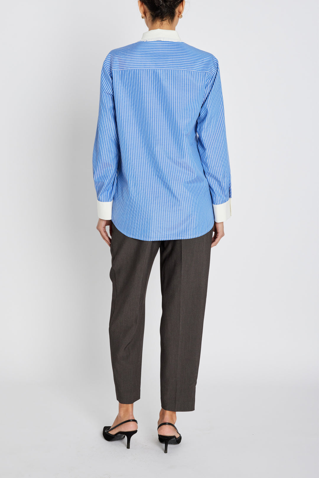 Bruuns Bazaar Women BorassusBBZiana shirt Shirts Dark blue Stripe