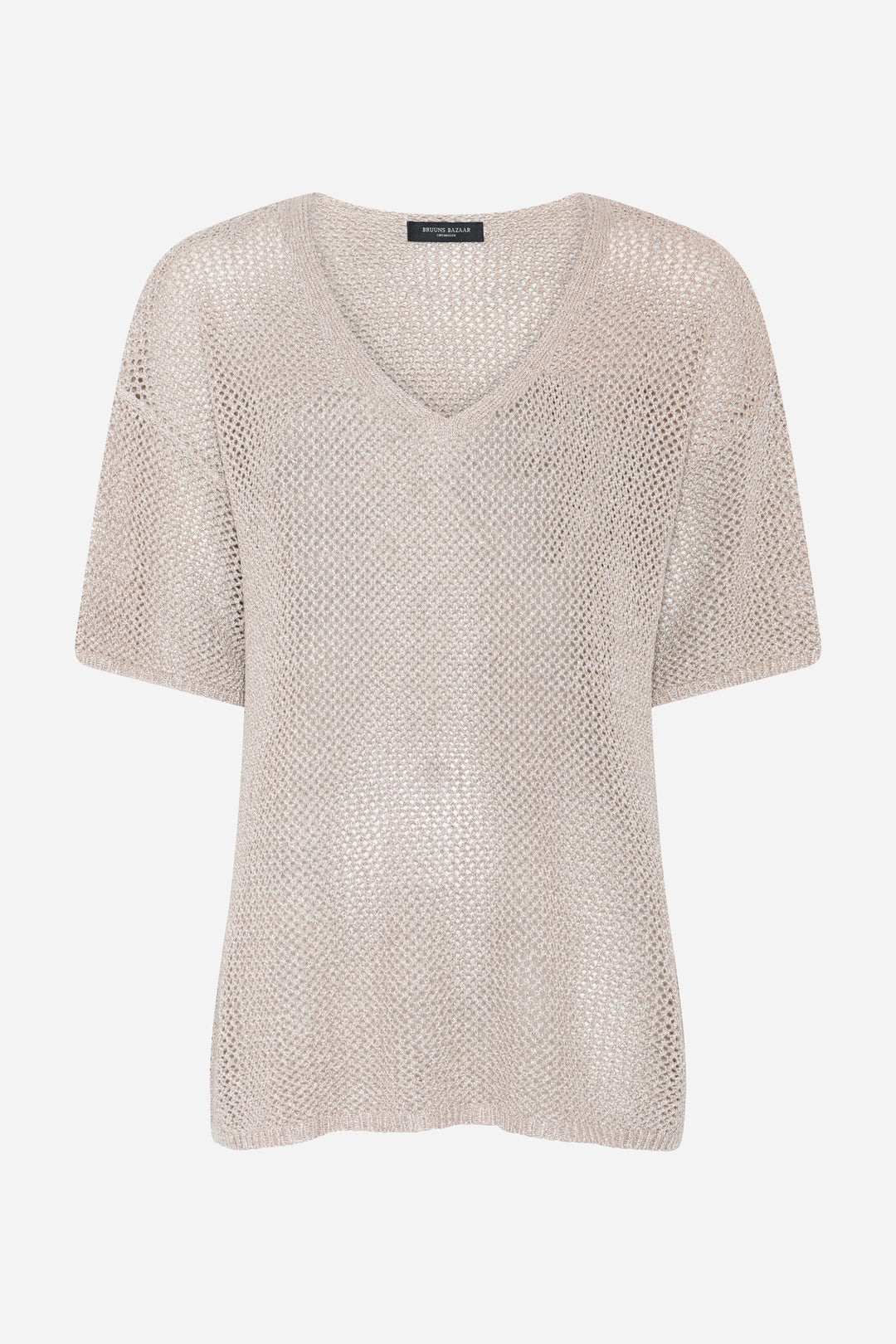 Bruuns Bazaar Women BoxwoodBBTasja knit Knit Beige w lurex