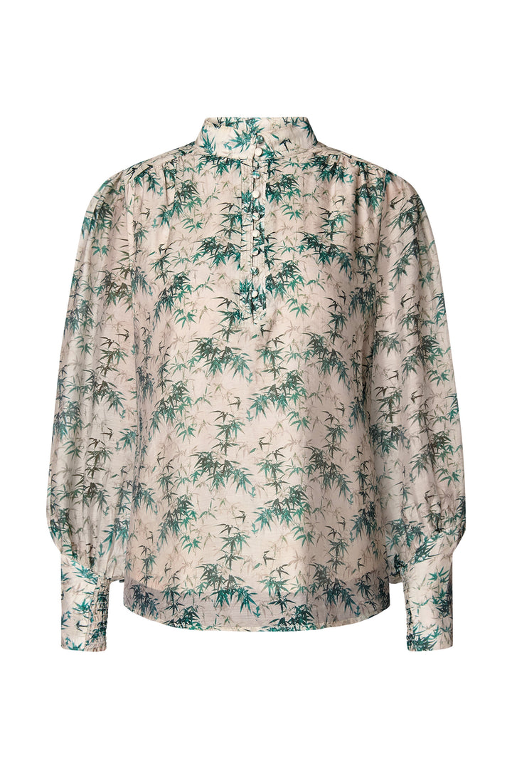 Bruuns Bazaar Women BoysenBBOmaira blouse blouse Green print