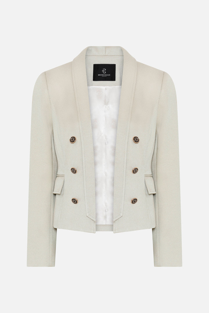 Bruuns Bazaar Women CalcareaBBAkari blazer Blazer Eucalyptus