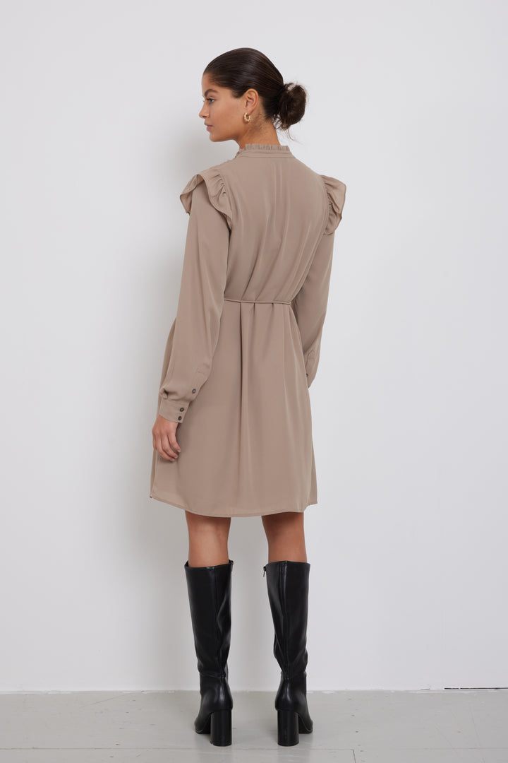 Bruuns Bazaar Women CamillaBBNichola dress Dress Roasted Grey Khaki