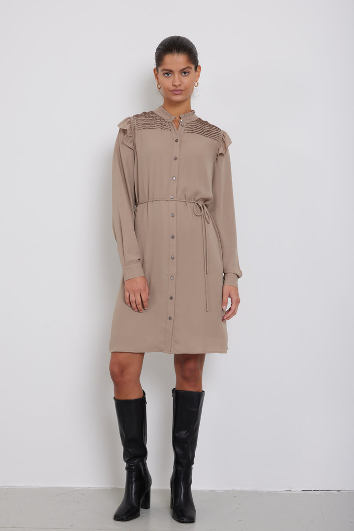 Bruuns Bazaar Women CamillaBBNichola dress Dress Roasted Grey Khaki