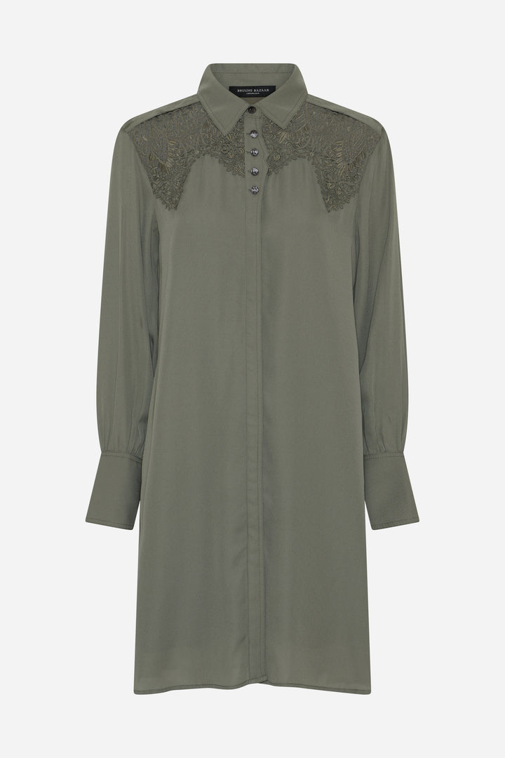Bruuns Bazaar Women CamillaBBViena dress Dress Deep Olive