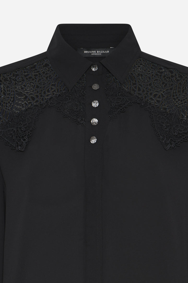 Bruuns Bazaar Women CamillaBBVienara shirt Shirts Black