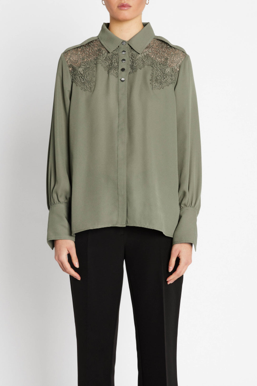 Bruuns Bazaar Women CamillaBBVienara shirt Shirts Deep Olive