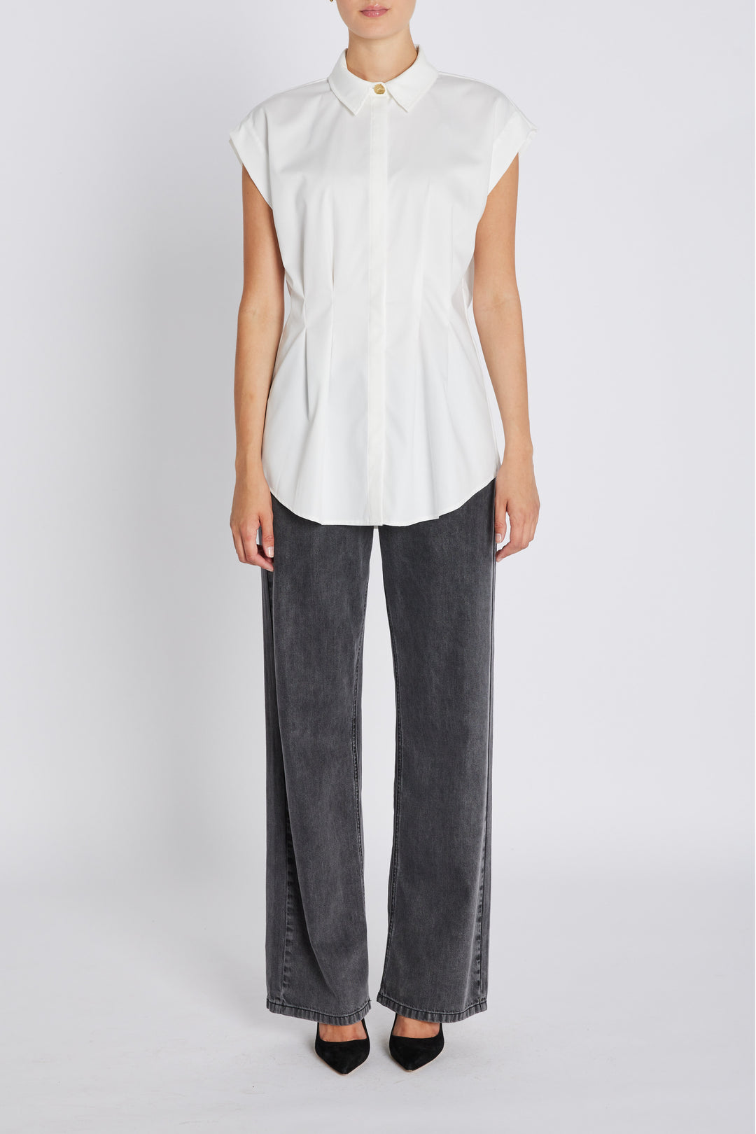 Bruuns Bazaar Women CardiniBBYenni shirt Shirts Snow White