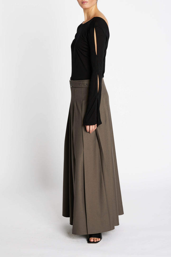 Bruuns Bazaar Women CarotaBBTuva skirt Skirt Dark Concrete