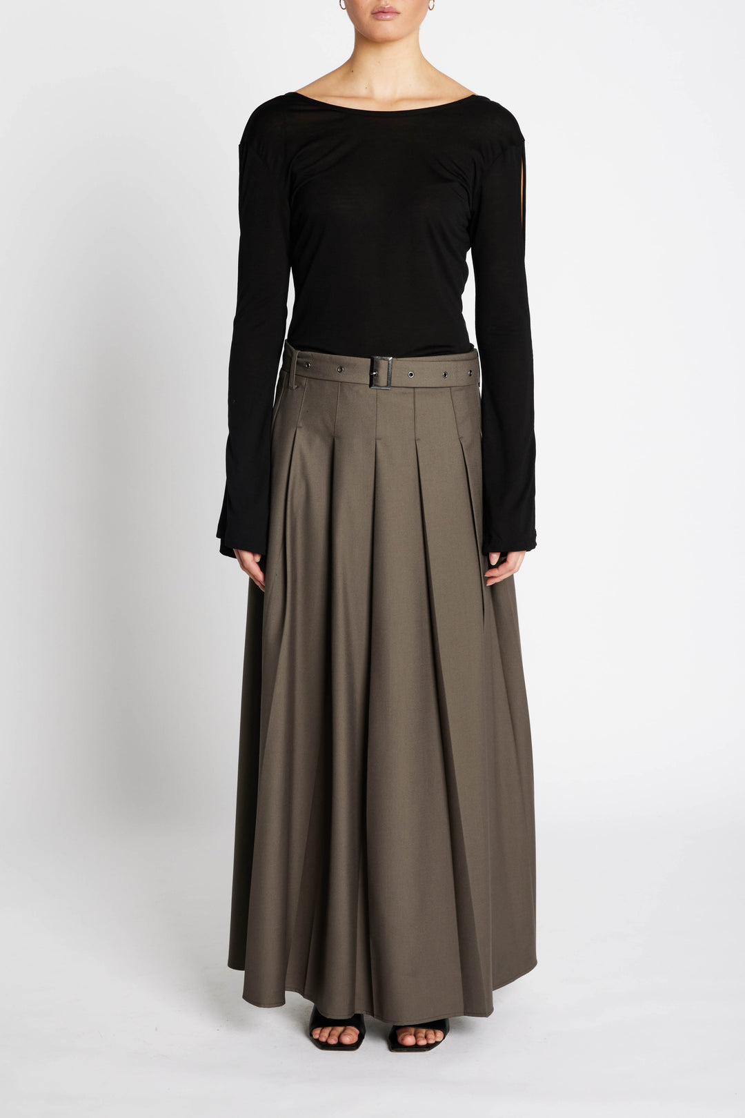 Bruuns Bazaar Women CarotaBBTuva skirt Skirt Dark Concrete