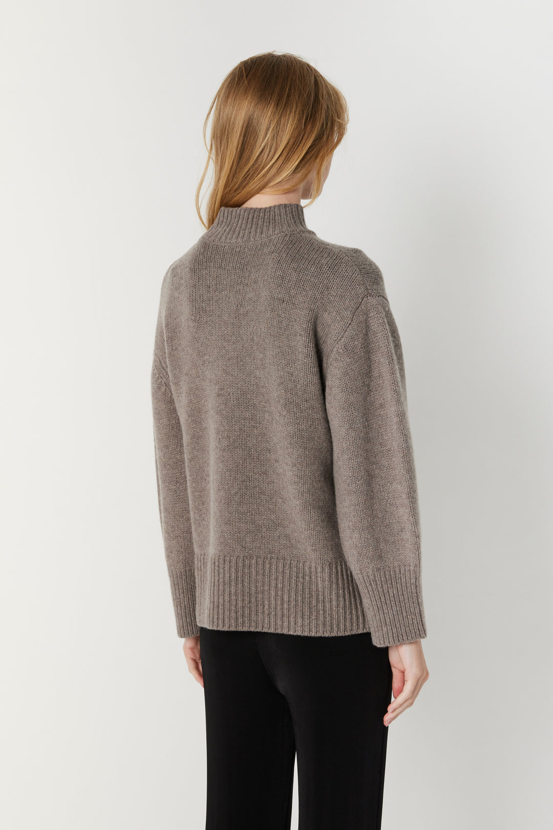 Bruuns Bazaar Women CashmeraBBDisa knit Knit Earth Brown