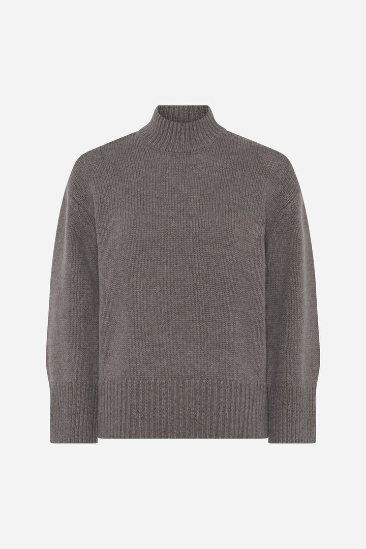 Bruuns Bazaar Women CashmeraBBDisa knit Knit Earth Brown