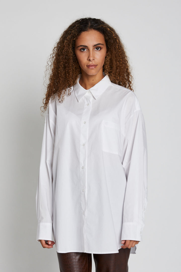 Bruuns Bazaar Women CerastiumBBLouisa shirt Shirts White