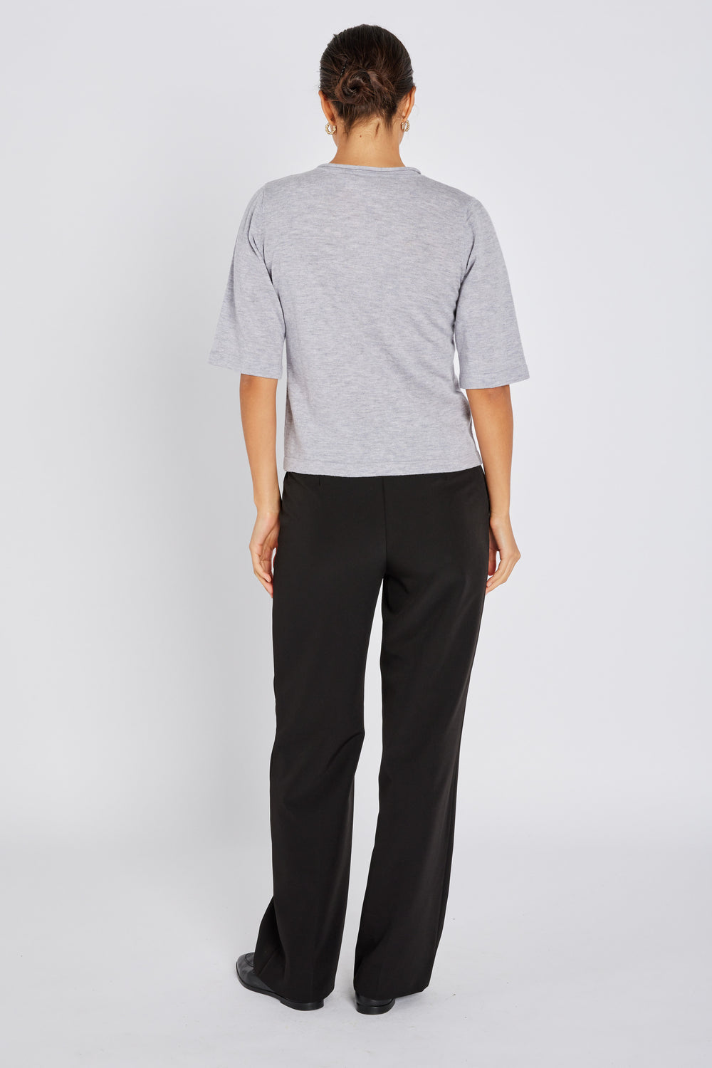 Bruuns Bazaar Women ChalinaBBAndra knit Knit Light grey melange