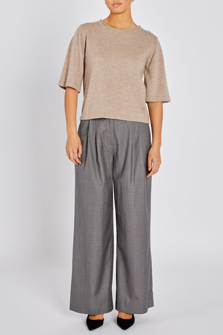 Bruuns Bazaar Women ChalinaBBAndra knit Knit Sand Melange