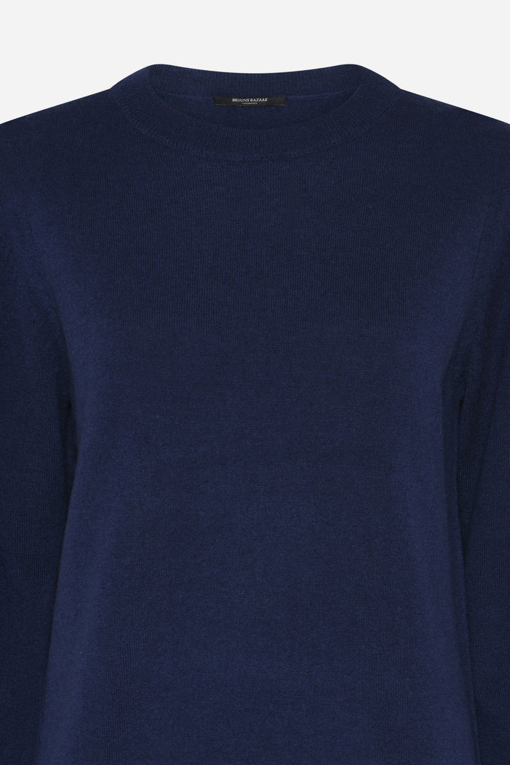 Bruuns Bazaar Women ChalinaBBAndras knit Knit Dark Blue